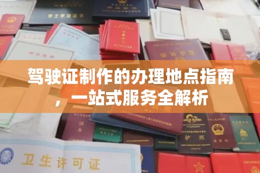 薛城驾驶证制作的办理地点指南，一站式服务全解析