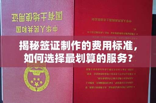 薛城揭秘签证制作的费用标准，如何选择最划算的服务？